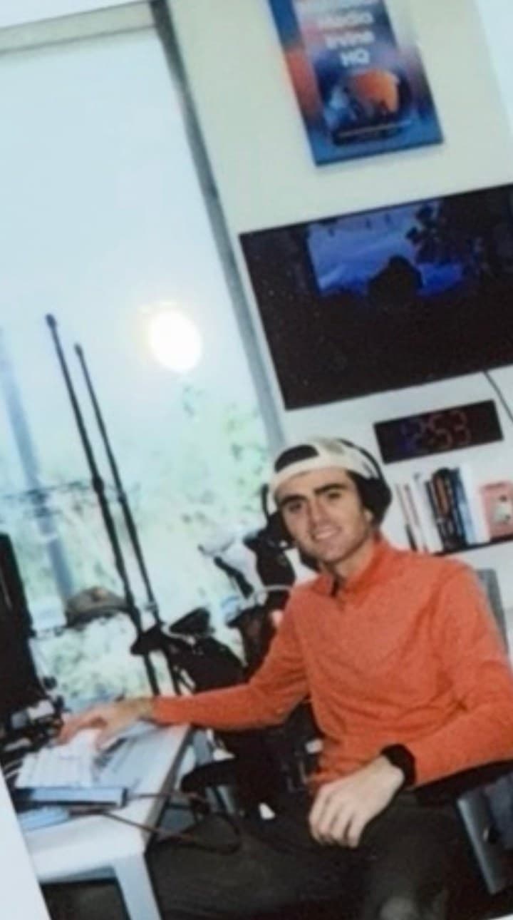 Jeff Evans at the Humbear Media HQ desk, running Claude
